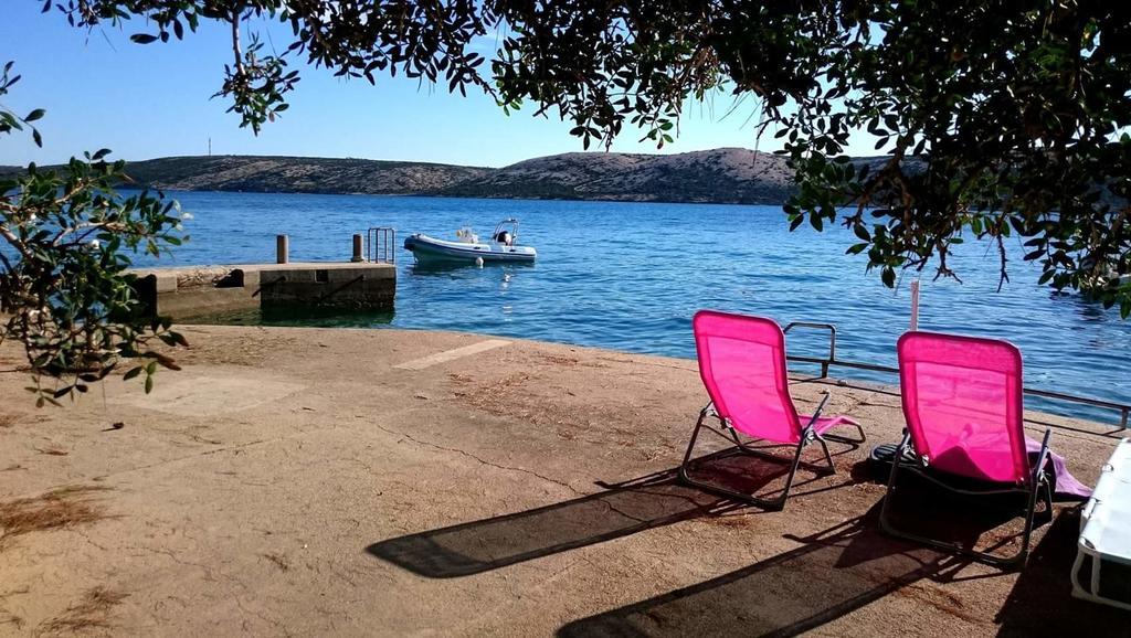 Apartmani Vela Draga Pag Stara Novalja Bagian luar foto